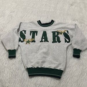 Stars Kids Sweatshirt - Gray and Green
